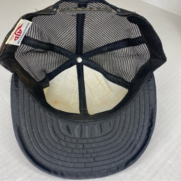 Vintage Lund Boats Hat Cap SnapBack Motor Boating Fishing Adjustable Super Satin - Picture 9 of 11